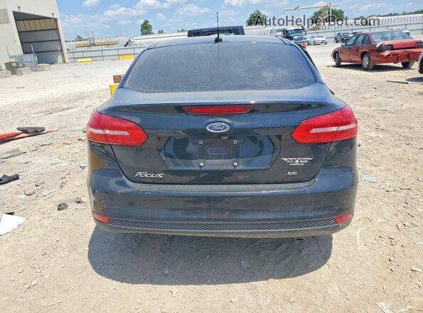 1FADP3F23JL291994 2018 FORD FOCUS Black უკანა ხედი