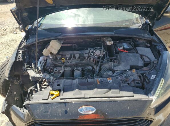 1FADP3F23JL291994 2018 FORD FOCUS Black უკანა სალონის ხედი