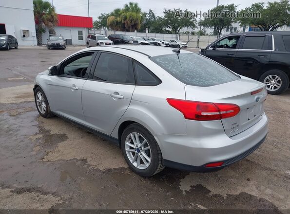 1FADP3F23JL308681 2018 FORD FOCUS Silver Trasero izquierdo
