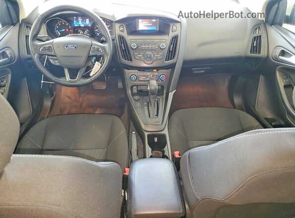 1FADP3F23JL309846 2018 FORD FOCUS White Вид панелі приладів