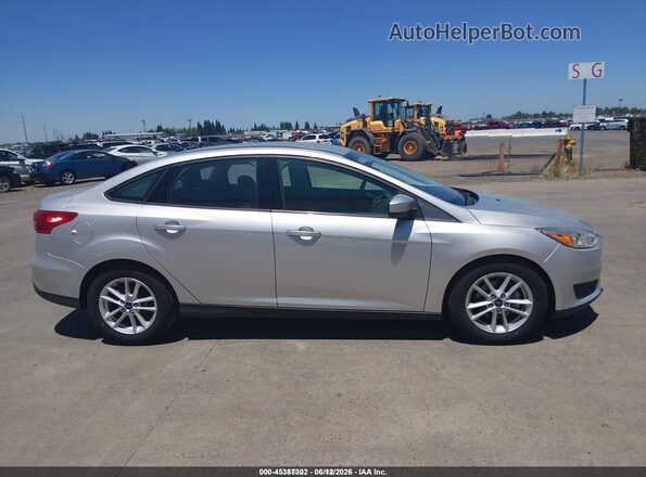 1FADP3F23JL328607 2018 FORD FOCUS Silver Սալոնի հետևի տեսք