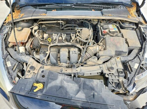 1FADP3F24GL220165 2016 FORD FOCUS Black უკანა სალონის ხედი