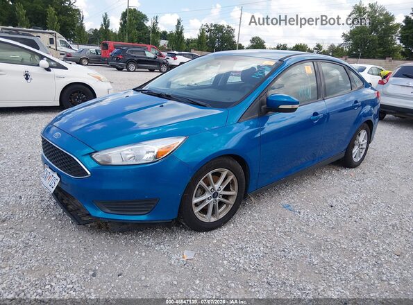 1FADP3F24GL266305 2016 FORD FOCUS Blue Front left