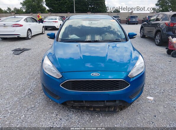1FADP3F24GL266305 2016 FORD FOCUS Blue Dashboard view