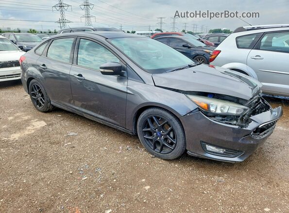 1FADP3F24GL286022 2016 FORD FOCUS Gray Front right