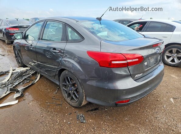 1FADP3F24GL286022 2016 FORD FOCUS Gray Rear left