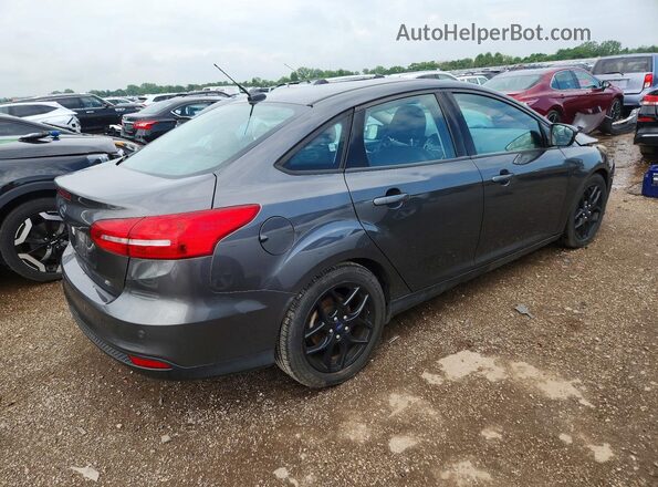 1FADP3F24GL286022 2016 FORD FOCUS Gray Rear right