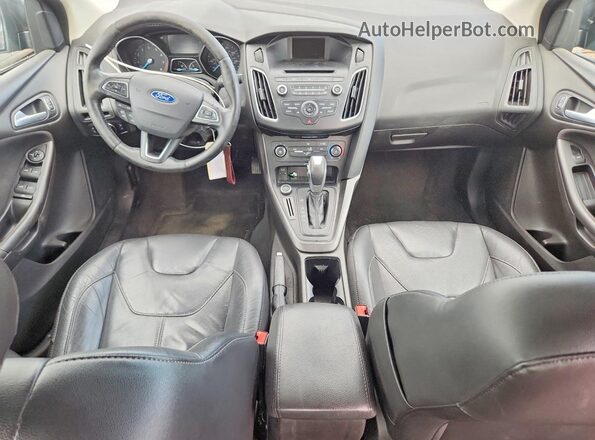 1FADP3F24GL286022 2016 FORD FOCUS Gray Dashboard view