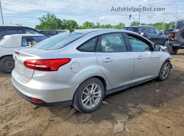 1FADP3F24HL225772 2017 FORD FOCUS Серебряный Задняя правая четверть