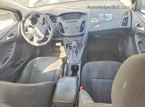 1FADP3F24HL233130 2017 FORD FOCUS White Dashboard view