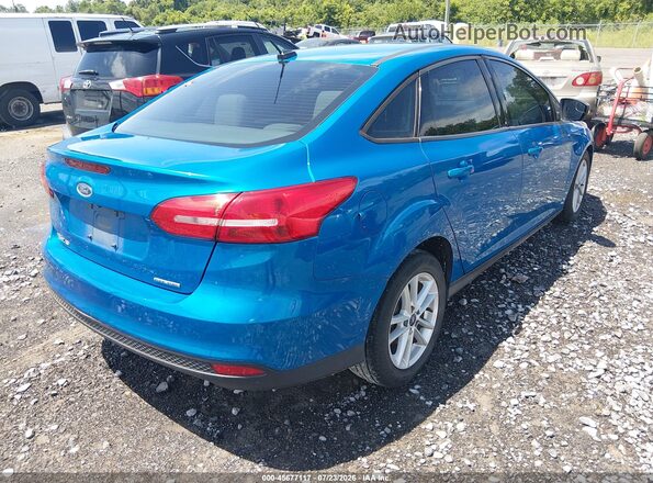 1FADP3F24HL241910 2017 FORD FOCUS Blue Tył prawy