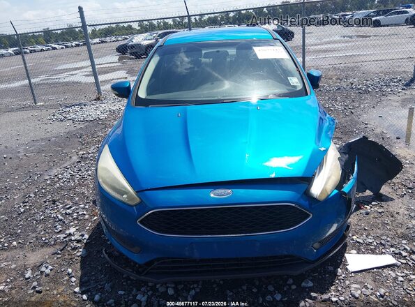 1FADP3F24HL241910 2017 FORD FOCUS Blue Widok zestawu wskaźników