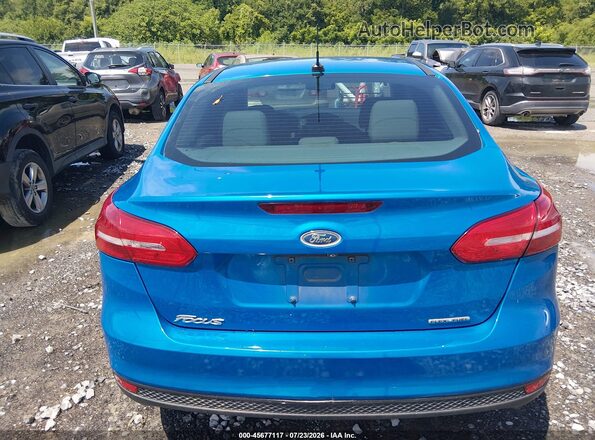 1FADP3F24HL241910 2017 FORD FOCUS Blue 