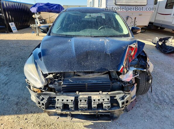 1FADP3F24HL268718 2017 FORD FOCUS Black წინა ხედი