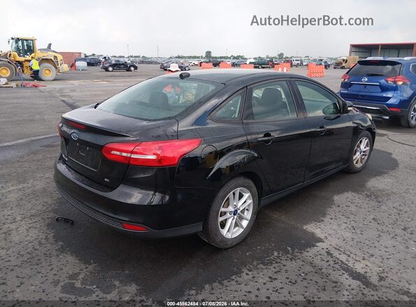 1FADP3F24HL270162 2017 FORD FOCUS Black Rear right