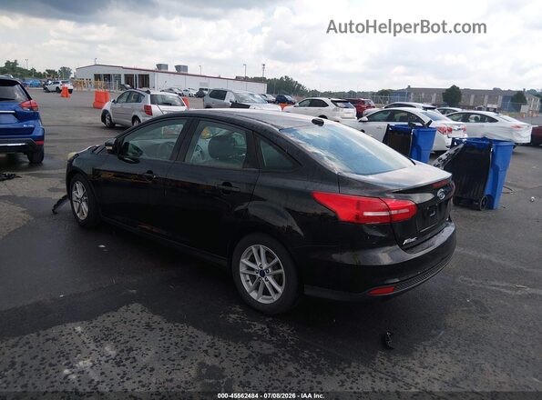 1FADP3F24HL270162 2017 FORD FOCUS Black Rear left