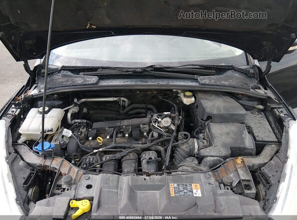 1FADP3F24HL270162 2017 FORD FOCUS Black Rear view