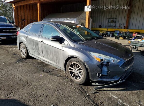 1FADP3F24HL286524 2017 FORD FOCUS Серый Передняя правая четверть