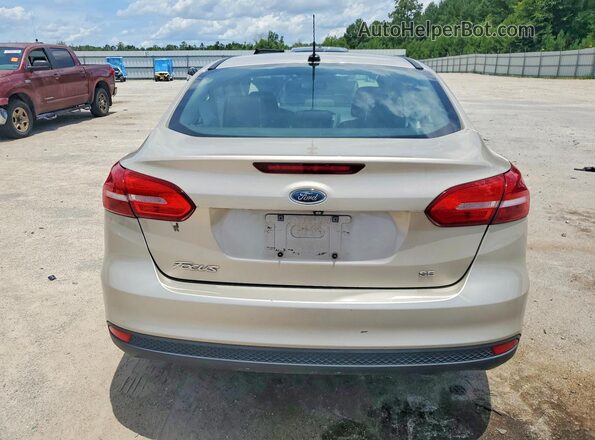 1FADP3F24HL292050 2017 FORD FOCUS Gold Widok z tyłu