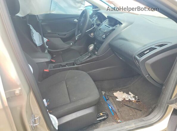 1FADP3F24HL292050 2017 FORD FOCUS Gold Widok wnętrza z przodu