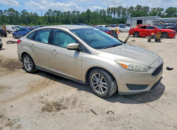 1FADP3F24HL292050 2017 FORD FOCUS Gold Przód prawy