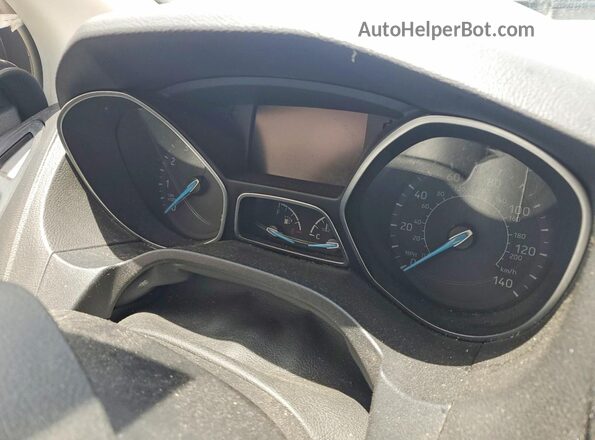 1FADP3F24HL292050 2017 FORD FOCUS Gold Widok zestawu wskaźników