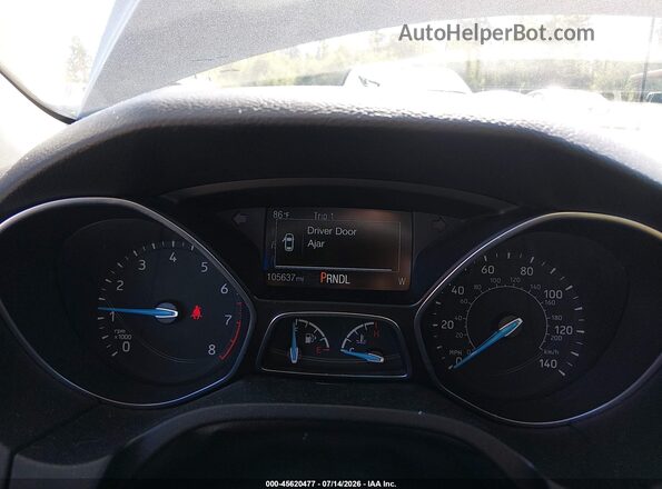 1FADP3F24HL304455 2017 FORD FOCUS Gray Vista de los asientos traseros