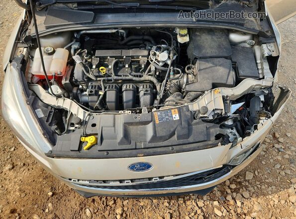1FADP3F24HL312197 2017 FORD FOCUS Tan Սալոնի հետևի տեսք