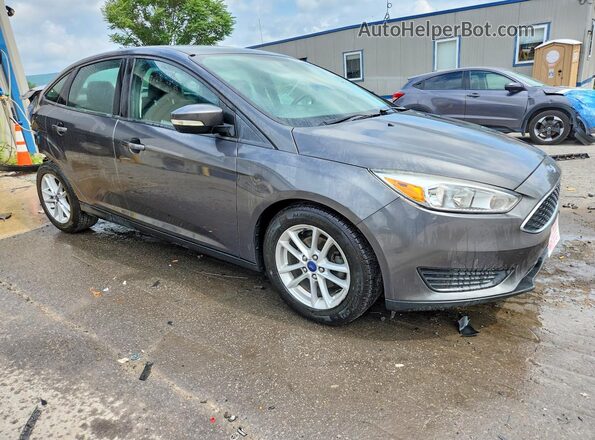1FADP3F24HL315679 2017 FORD FOCUS Серый Передняя правая четверть