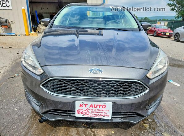 1FADP3F24HL315679 2017 FORD FOCUS Серый Вид спереди