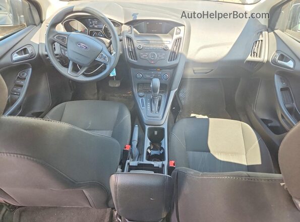 1FADP3F24JL203826 2018 FORD FOCUS Gray Widok deski rozdzielczej