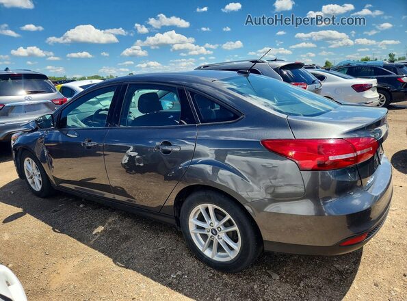1FADP3F24JL203826 2018 FORD FOCUS Gray Tył lewy