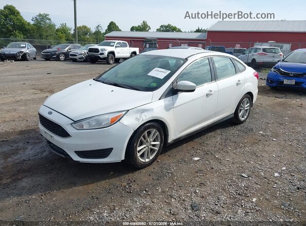 1FADP3F24JL209013 2018 FORD FOCUS Белый Передняя левая четверть