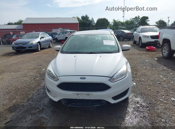 1FADP3F24JL209013 2018 FORD FOCUS Белый Вид щитка приборов