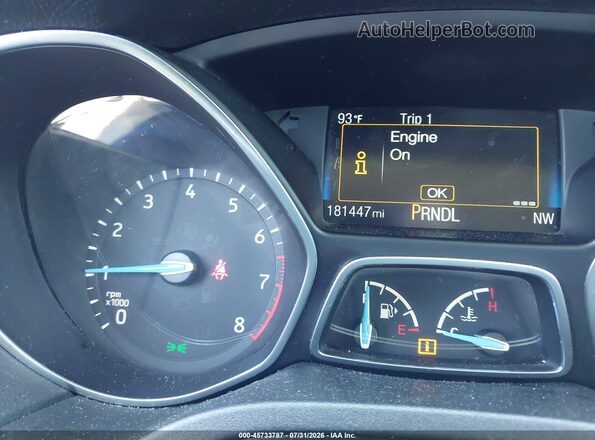 1FADP3F24JL212834 2018 FORD FOCUS Silver უკანა სავარძლების ხედი