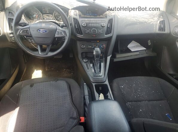 1FADP3F24JL218262 2018 FORD FOCUS Black Dashboard view