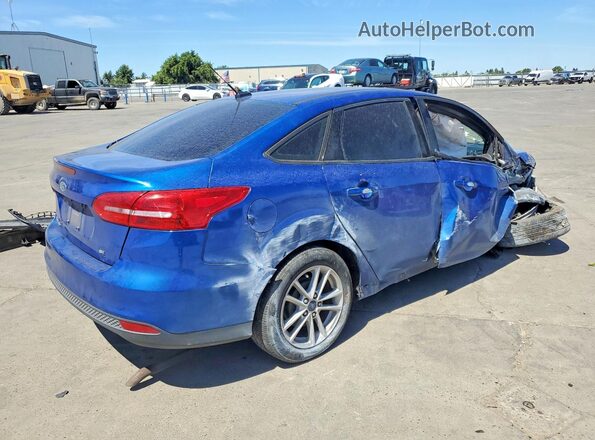 1FADP3F24JL230914 2018 FORD FOCUS Blue Rear right