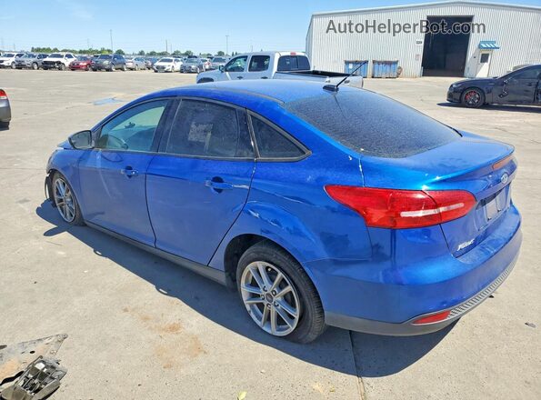 1FADP3F24JL230914 2018 FORD FOCUS Blue Rear left