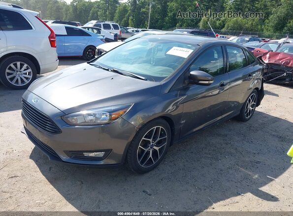 1FADP3F24JL298145 2018 FORD FOCUS Gray Front left