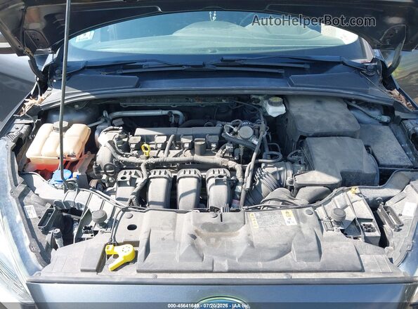 1FADP3F24JL298145 2018 FORD FOCUS Gray Rear view
