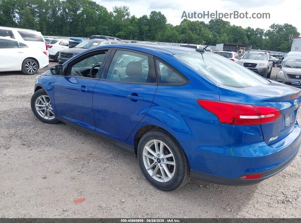 1FADP3F24JL327854 2018 FORD FOCUS Blue Tył lewy