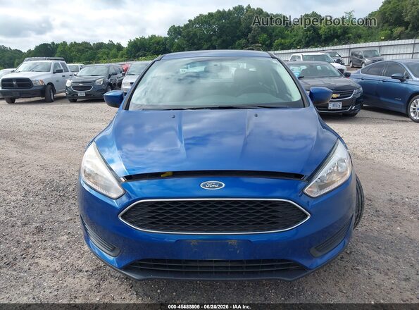 1FADP3F24JL327854 2018 FORD FOCUS Blue Widok deski rozdzielczej