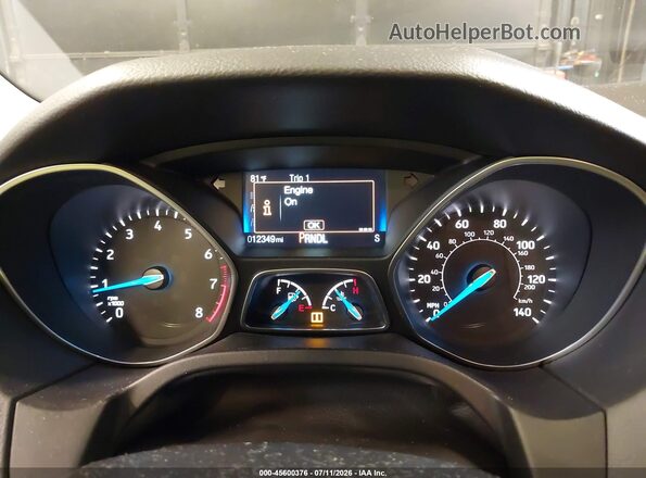1FADP3F24JL328230 2018 FORD FOCUS Gray Vista de los asientos traseros