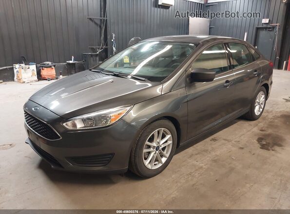 1FADP3F24JL328230 2018 FORD FOCUS Gray Vista frontal
