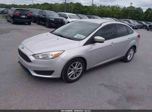 1FADP3F24JL328292 2018 FORD FOCUS Серебряный Передняя левая четверть