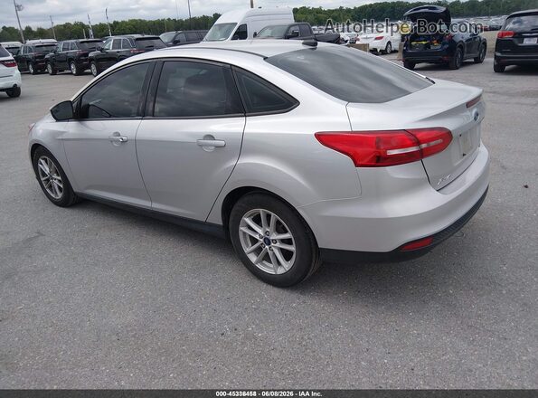 1FADP3F24JL328292 2018 FORD FOCUS Серебряный Задняя левая четверть
