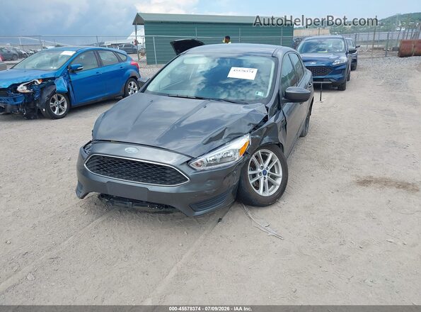 1FADP3F24JL329023 2018 FORD FOCUS Серый Передняя левая четверть