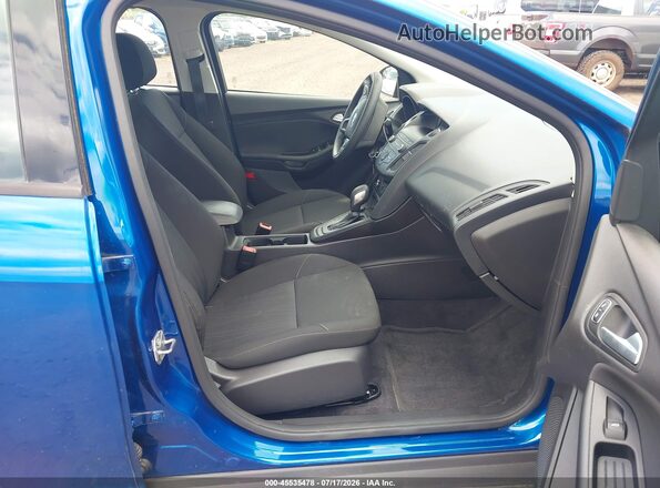 1FADP3F24JL329085 2018 FORD FOCUS Синий Вид салона спереди