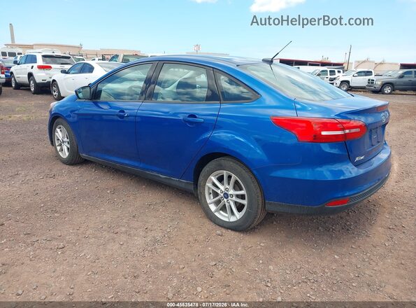 1FADP3F24JL329085 2018 FORD FOCUS Синий Задняя левая четверть