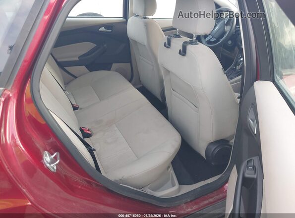 1FADP3F25GL253160 2016 FORD FOCUS Red VIN sticker view